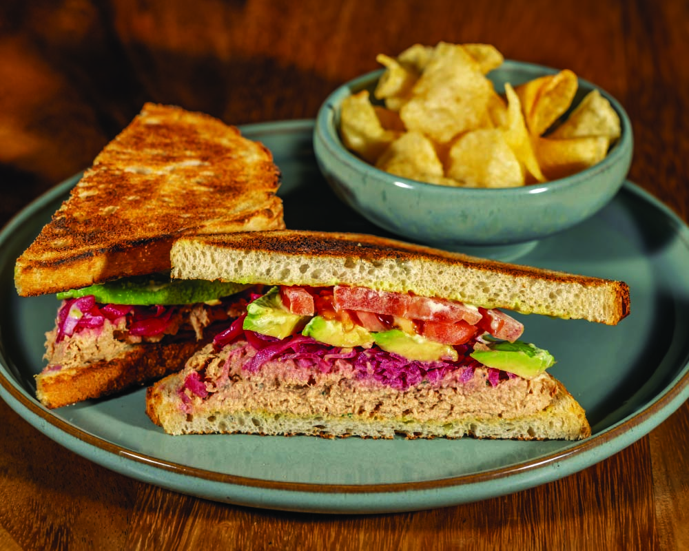 Tuna Avocado Sandwich